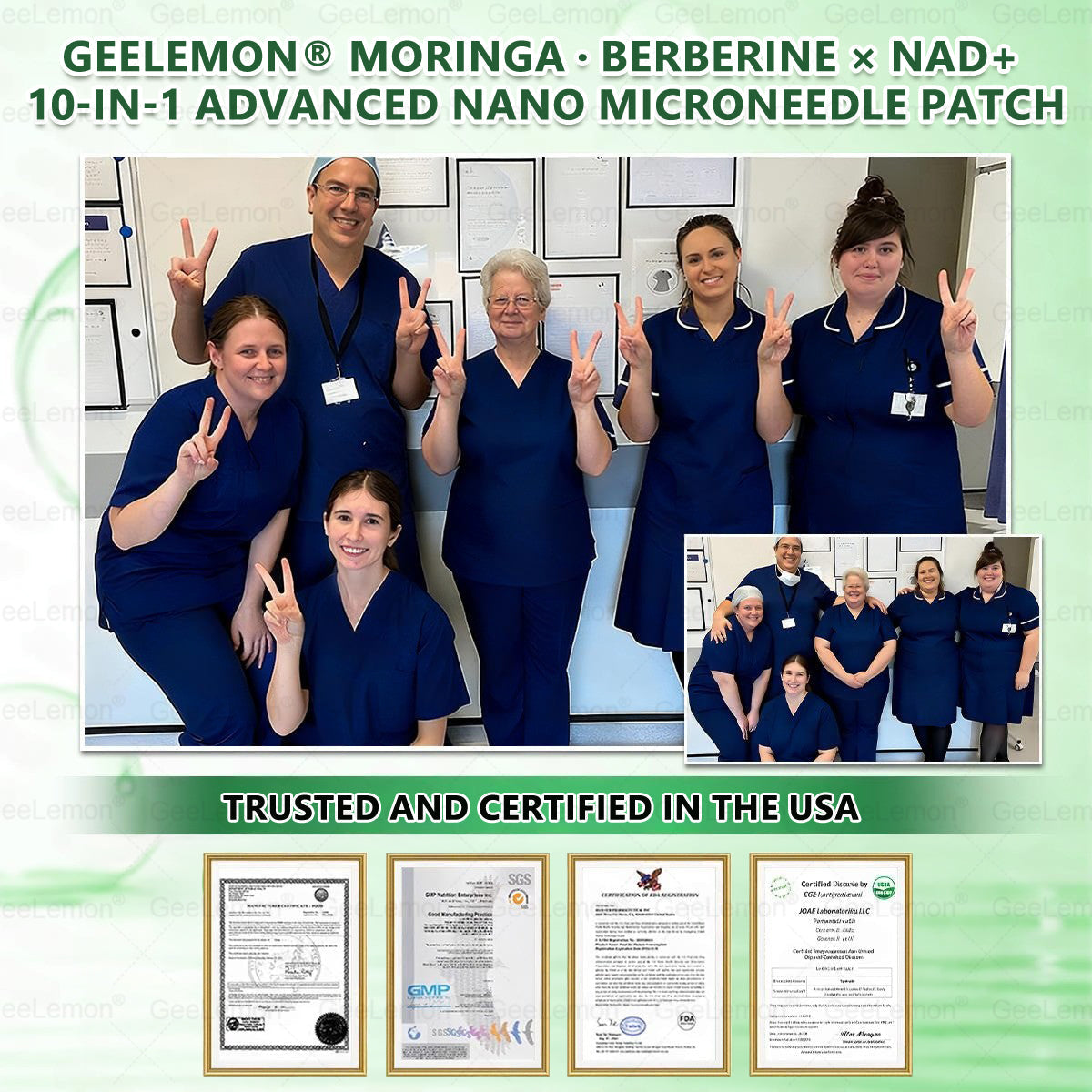 𝐆𝐞𝐞𝐋𝐞𝐦𝐨𝐧® 𝐌𝐨𝐫𝐢𝗻𝗴𝗮 · 𝐁𝐞𝐫𝐛𝗲𝗿𝗶𝗻𝗲 × 𝗡𝗔𝗗+ 𝟏𝟎 𝐢𝐧 𝟏 𝐀𝐝𝐯𝐚𝐧𝐜𝐞𝐝 𝗡𝗮𝗻𝗼 𝗠𝗶𝗰𝗿𝗼𝗻𝐞𝐞𝐝𝐥𝐞 𝐏𝐚𝐭𝗰𝗵 👩‍⚕️(Just once a day, visible changes in 7 days) For obesity, cardiovascular health, diabetes, sleep apnea, thyroid gland, intestinal health, joint problems and more